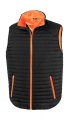 Heren Bodywarmer Gerecycled Result R239X Black-Orange